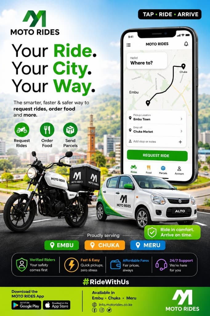MOTO RIDES App Preview